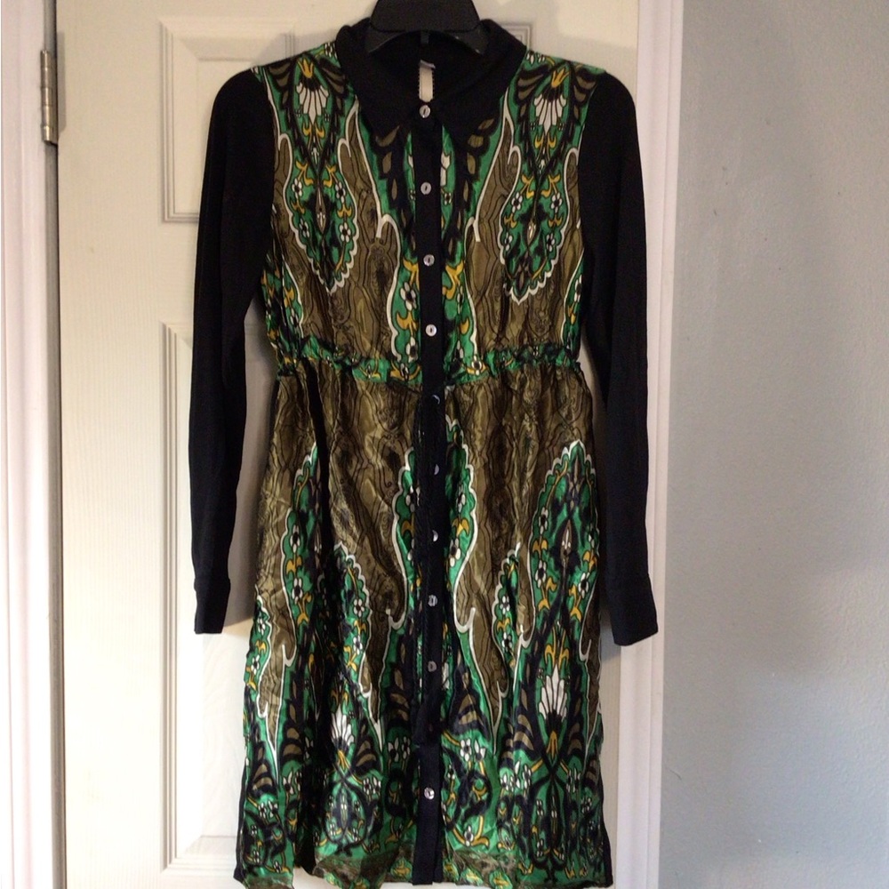 Uncle Frank silk blend dress
